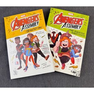 Avengers Assembly Marvel Scholastic Books Lot Orientation‎ & Sinister